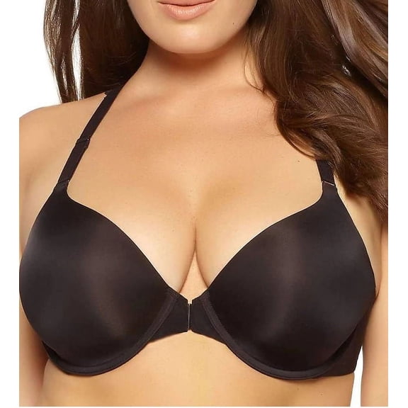 PARAMOUR Black Abbie Front Close with Lace T-Back Bra, US 34C, UK 34C, NWOT