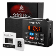 PARANORMIC Spirit Box   Ghost Hunter s Choice Equipment Kit with 32 GB Micro SD & Integrated Flashlight for Ultimate Paranormal Investigations and EVP Sessions