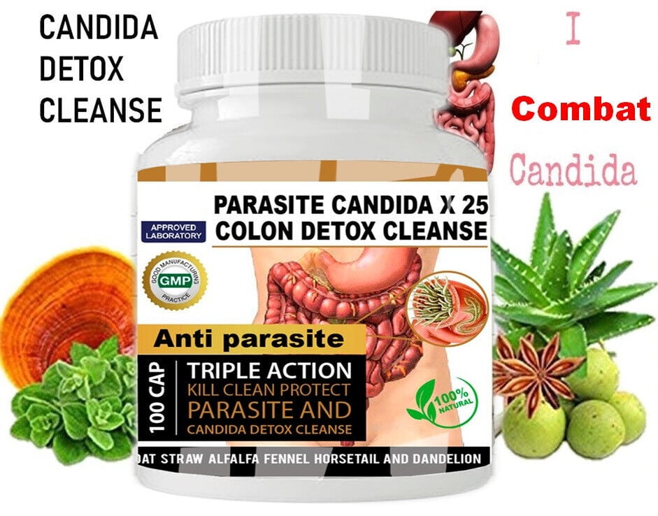 PARASITE DETOX BODY CLEANSE Complex Anti PARASITE Kill & Cleanse 100
