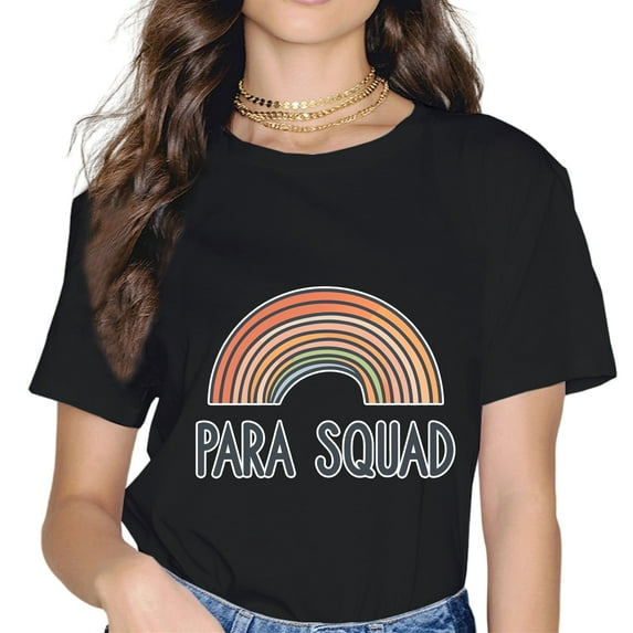 PARASQUAD Printed Simple Crew Neck T-Shirt