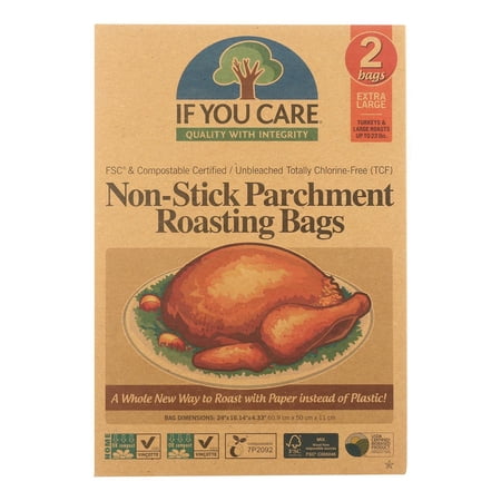 PARCHMENT BAGS, NON STK, XL , Pack of 8