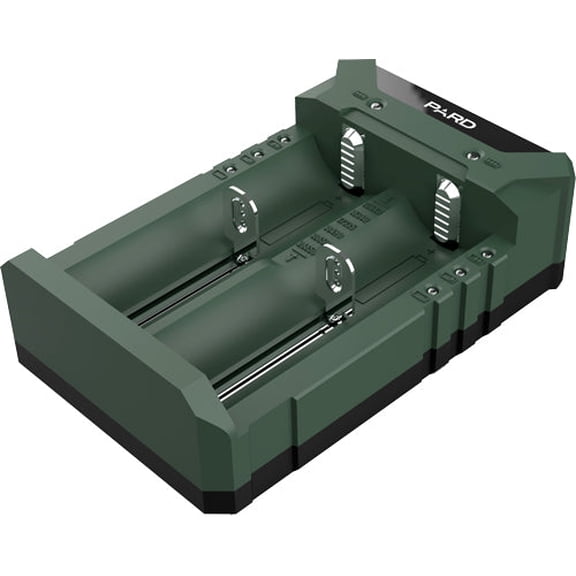 PARD Optics Battery Charger, 2-Slot, Black