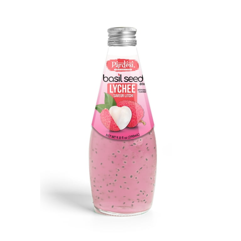 パーシーです₊⁎⁺˳✧༚ PARDESI Basil Seeds Juice Drink 9.8 FL OZ (290 mL) - Made with