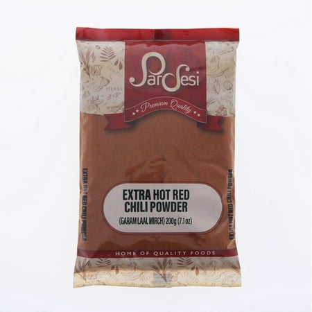 PARDESI Extra Hot Red Chili Powder 7.1 OZ (200g) (Mirch)