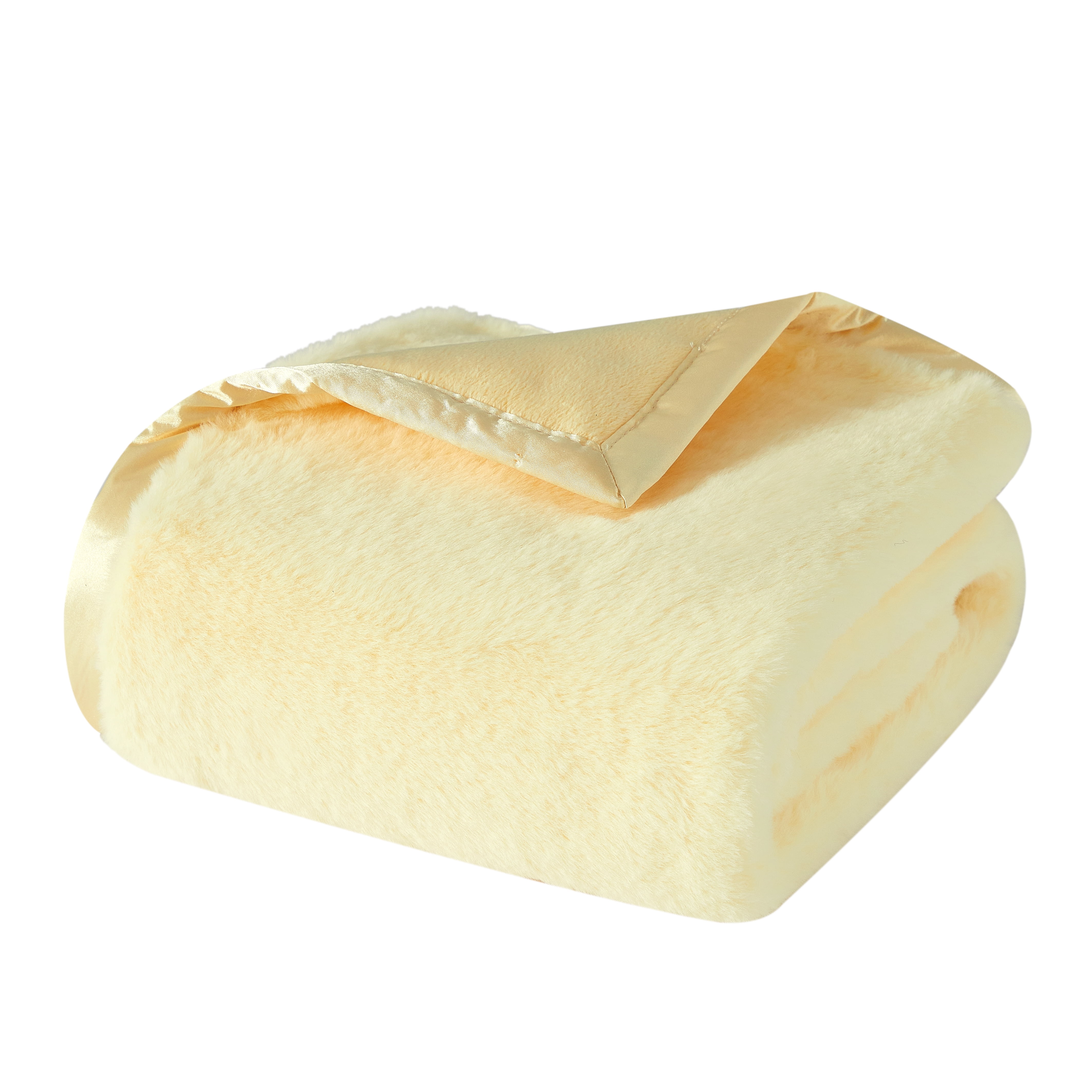 Parent's Choice Satin Trim Blanket - Transparent Yellow 30" x 40"