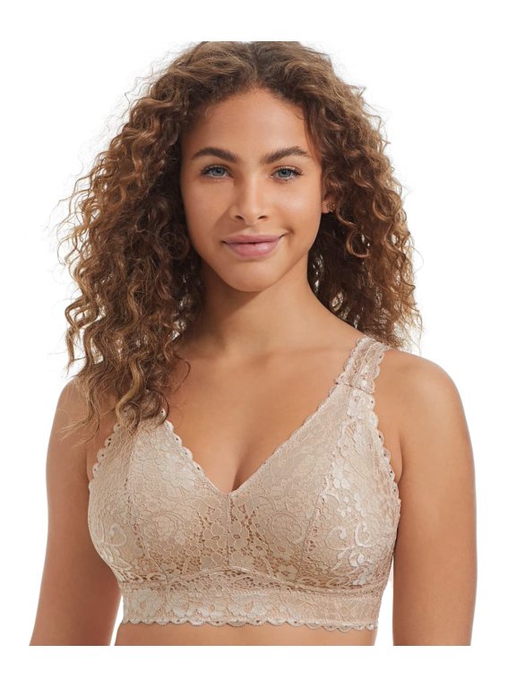 Bare Adriana Lace With J-Hook Bralette, US 40D, UK 40D, NWOT