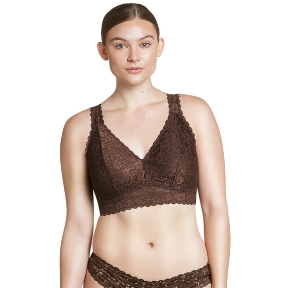 PARFAIT Women's Adriana Wire-Free Lace Bralette - Deep Nude - 34G