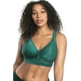 thumbnail image 1 of PARFAIT Women's Adriana Wire-Free Lace Bralette - Emerald - 42H, 1 of 5