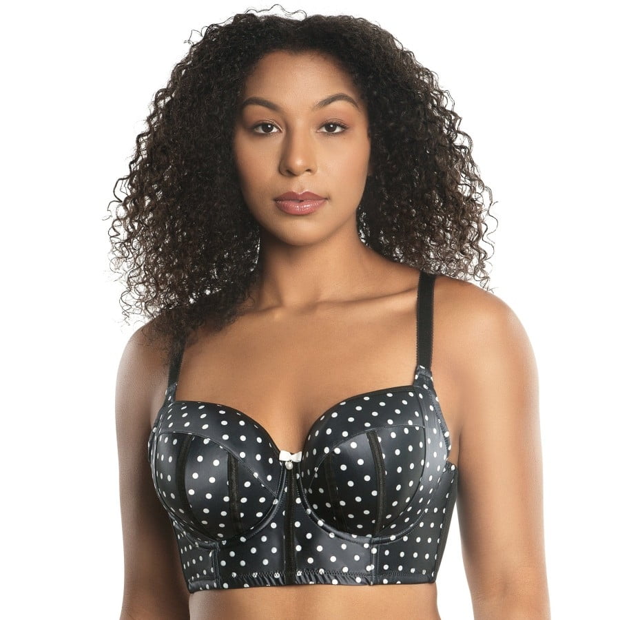 phistic Women's Lace Overlay Padded Bra