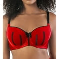 thumbnail image 1 of PARFAIT Women's Charlotte Underwire Padded Bra - Racing Red W Black - 34J, 1 of 4