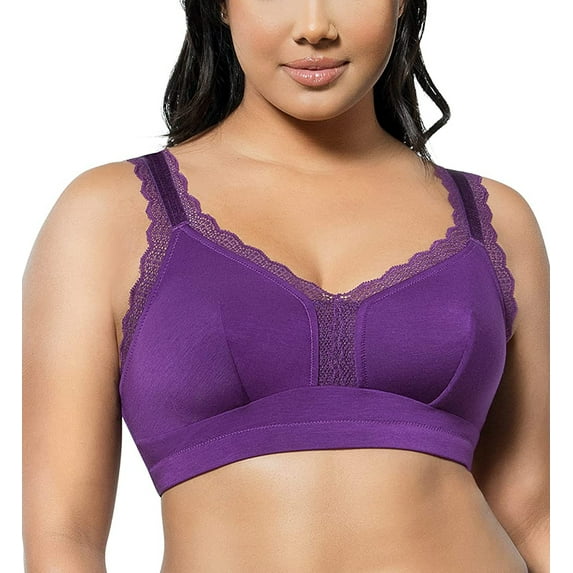 PARFAIT Women's Dalis Wire Free Bralette - Amethyst - 36J