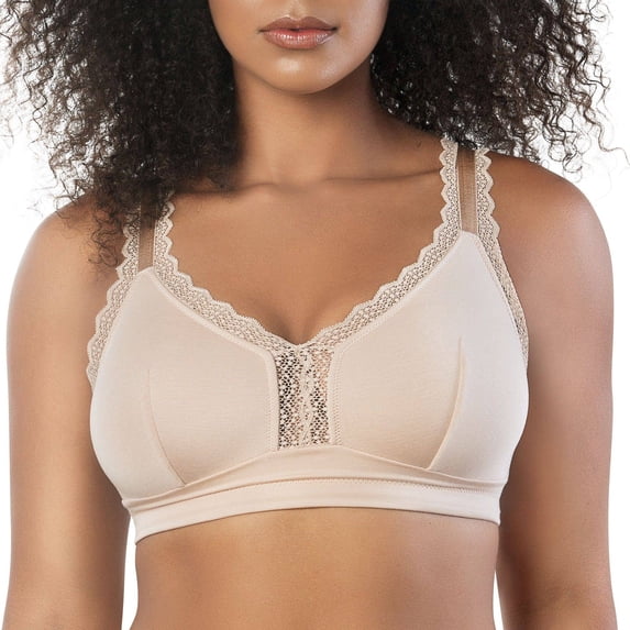 Parfait Dalis Wire-Free Full Bust Bralette, Bare, 32K