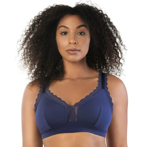 PARFAIT Women's Dalis Wire Free Bralette - Navy - 38DDD