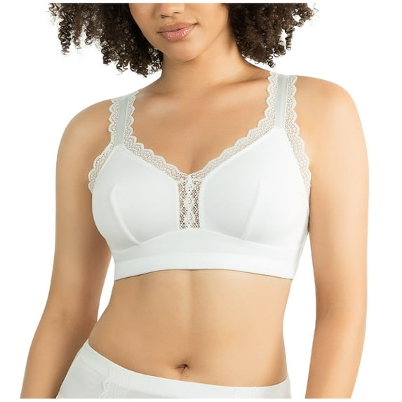PARFAIT Women's Dalis Wire Free Bralette - Pearl White - 30D