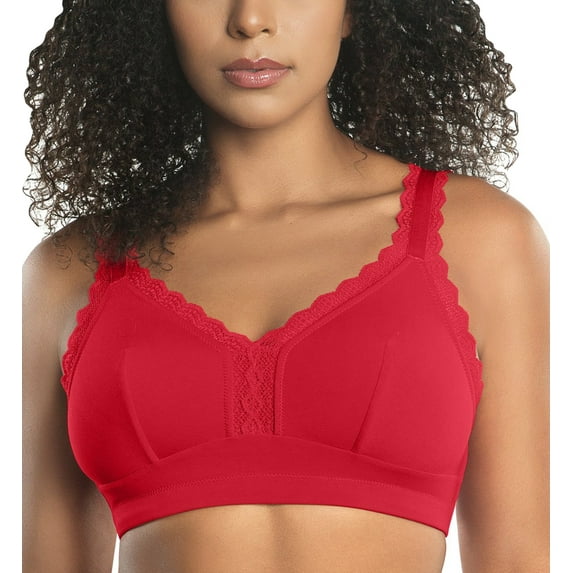 PARFAIT Women's Dalis Wire Free Bralette - Racing Red - 30I