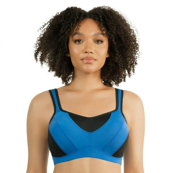 PARFAIT Women's Dynamic Mid-High Impact Sports Bra - Nautical Blue - 38D