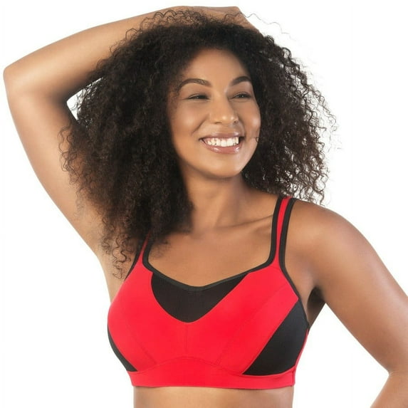 PARFAIT Women's Dynamic Mid-High Impact Sports Bra - Racing red - 42I