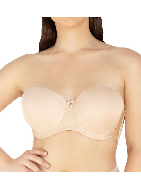 Elise Full Bust Strapless Bra, Bare, 42D