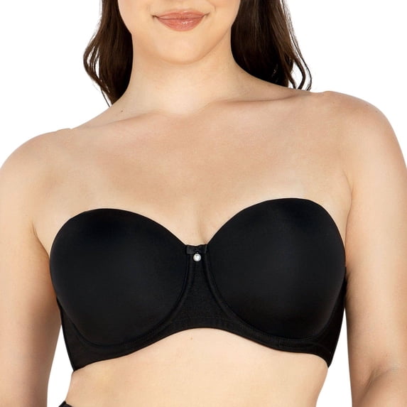 Parfait Elise Full Bust Strapless Bra, Black, 42DD