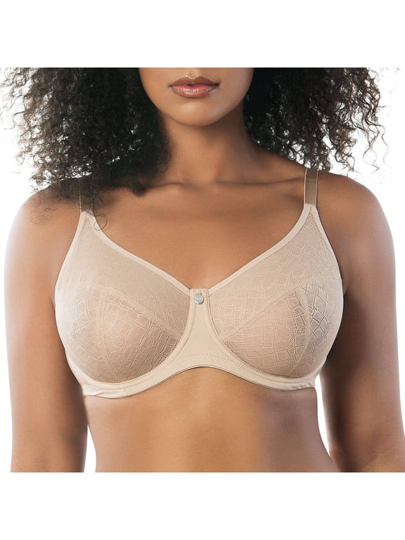 Enora Minimizer Full Bust Supportive Bra, E. Nude, 36J