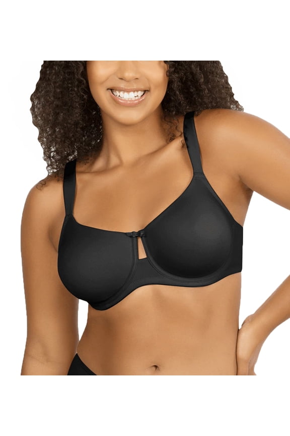 Women's Erika Unlined Molded Bra - Black - 40H