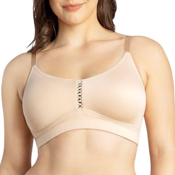 Erika Wire-Free Full Bust Bralette, Bare, 36DD