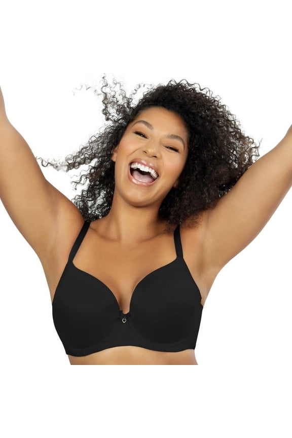 Women's Jeanie Plunge T-shirt Bra Black - 30H
