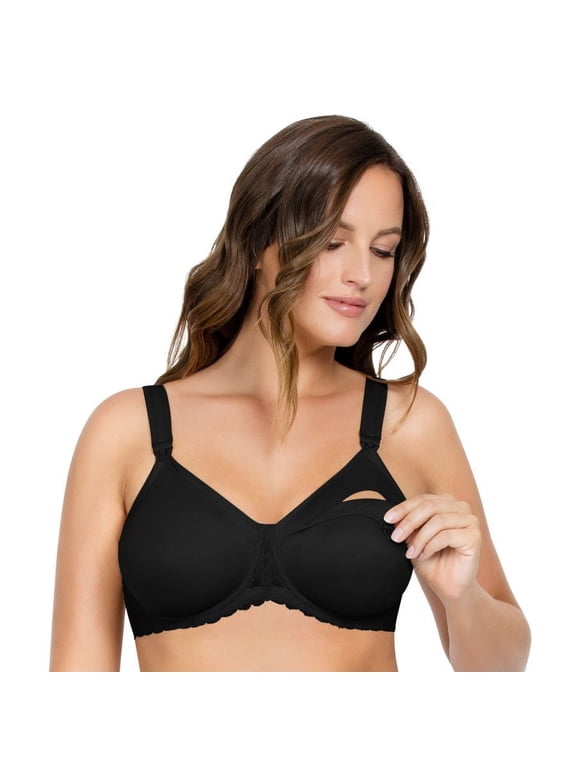 Women's Leila Nursing Bra Black - 36J