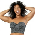 thumbnail image 1 of PARFAIT Women's Marissa Longline Strapless Bra Black Mosaic - 34K, 1 of 5