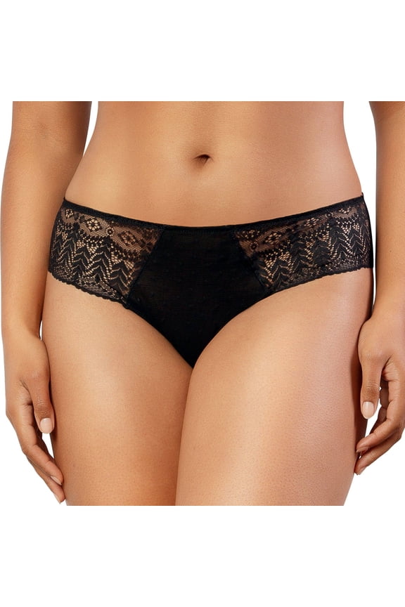 Mia Medium Coverage Hipster, Black, S