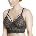 thumbnail image 1 of PARFAIT Women's Mia Lace Wire-Free Lace Bralette Black - 36DD, 1 of 6