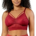 thumbnail image 1 of PARFAIT Women's Mia Lace Wire-Free Lace Bralette Rio Red - 36H, 1 of 4