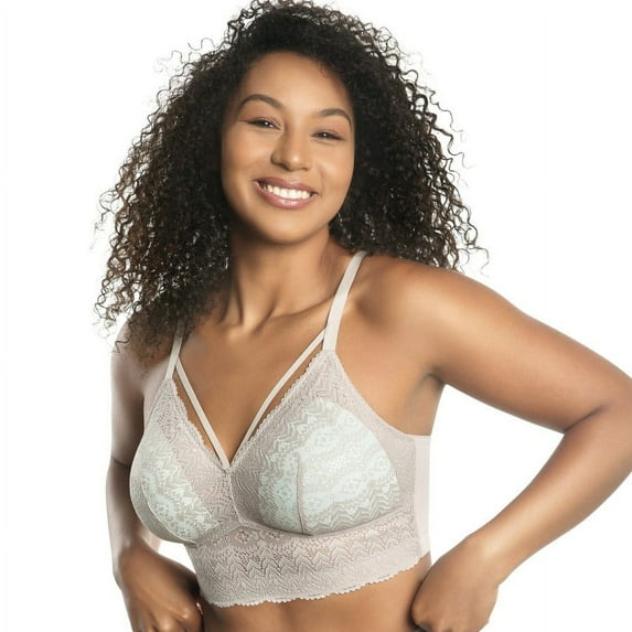 PARFAIT Women's Mia Lace Wire-Free Lace Bralette Sandstone - 36DD