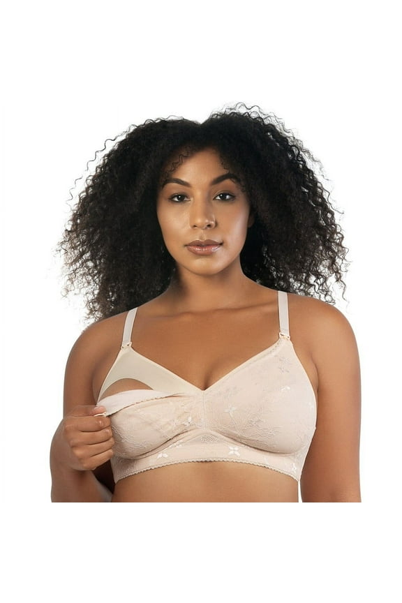 Women's Rain Wire-Free Nursing Bra - Porcelain - 40I