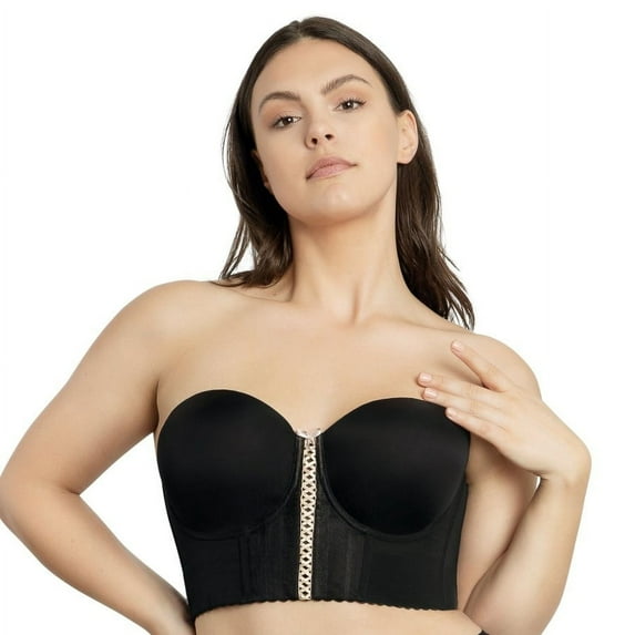 PARFAIT Women's Shea Longline Strapless Bra - Black - 34D