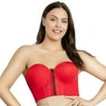 thumbnail image 1 of PARFAIT Women's Shea Longline Strapless Bra - Racing Red - 34DDD, 1 of 4