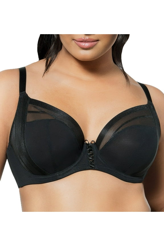 Women's Shea Plunge Unlined Bra - Black - 30H