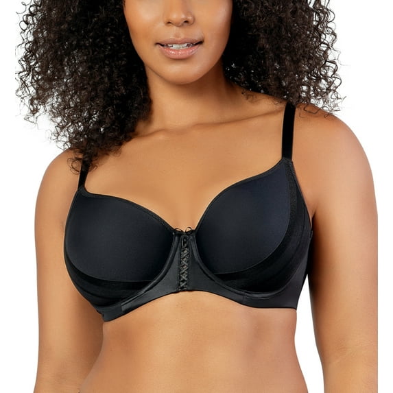 PARFAIT Women's Shea Spacer T-Shirt Bra - Black - 38DD