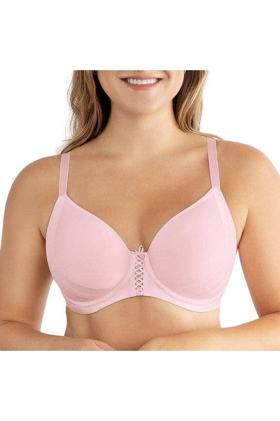 Shea Full Bust T-Shirt Bra, Petal Pink, 30J