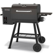 PARGRILL 467 sq.in Wood Pellet Grill & Smoker, BBQ Grill with Auto Temperature Control, for Outdoor Cooking, Patio and Backyard, Bronze Black