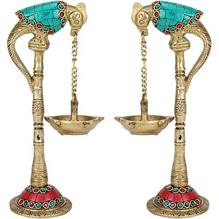 Hanging diya for pooja room 2025