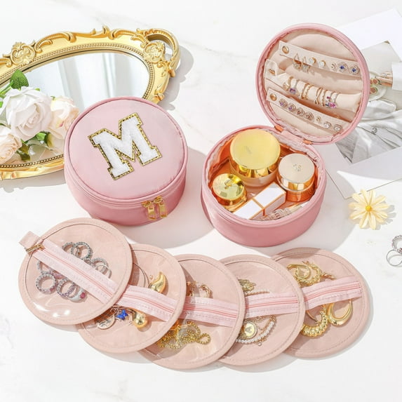 PARIMA Small Jewelry Case Jewelry Organizer Travel Essentials Personalized Birthday Gift Women Teenage Teen Girl