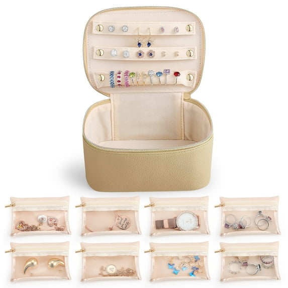 PARIMA Travel Jewelry Case Jewelry Organizers and Storage Travel Essentials Personalized Birthday Gift Women Teenage Teen Girl