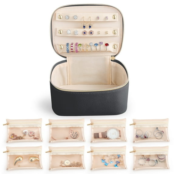 PARIMA Travel Jewelry Case Jewelry Organizers and Storage Travel Essentials Personalized Birthday Gift Women Teenage Teen Girl