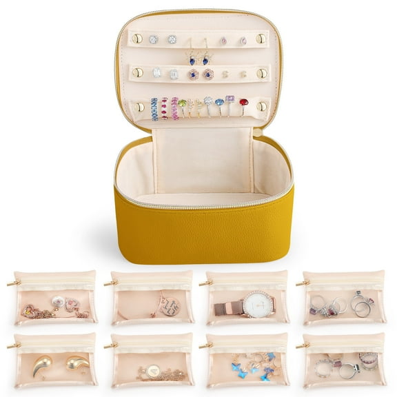 PARIMA Travel Jewelry Case Jewelry Organizers and Storage Travel Essentials Personalized Birthday Gift Women Teenage Teen Girl