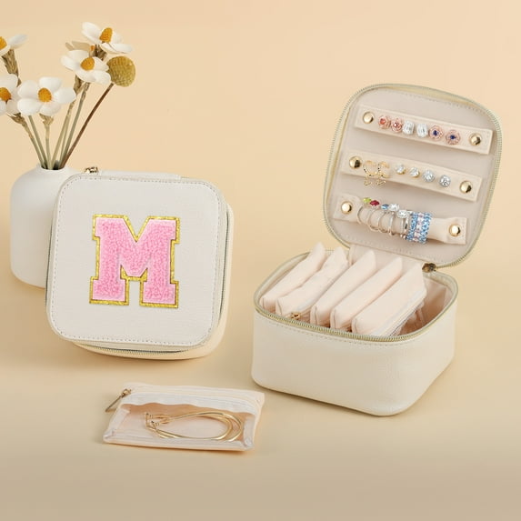 PARIMA Travel Jewelry Case Organizer Jewelry Box Travel Essentials Personalized Birthday Gift Women Teenage Teen Girl