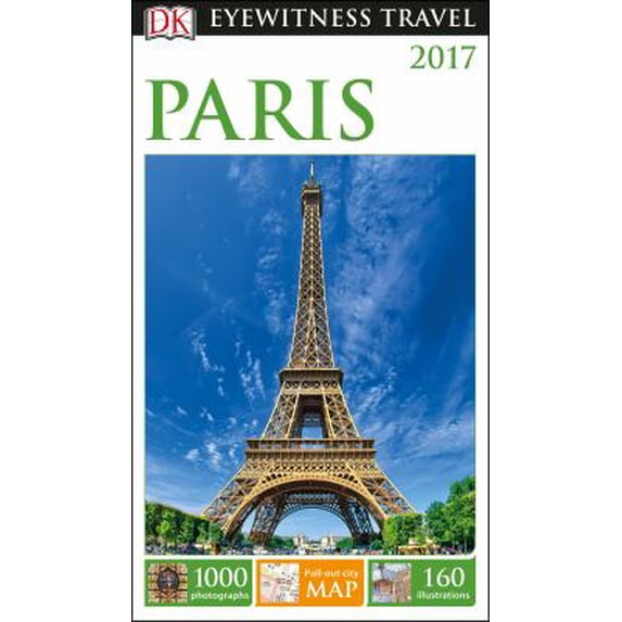 Pre-Owned DK Eyewitness Travel Guide Paris (Flexibound) 0241209560