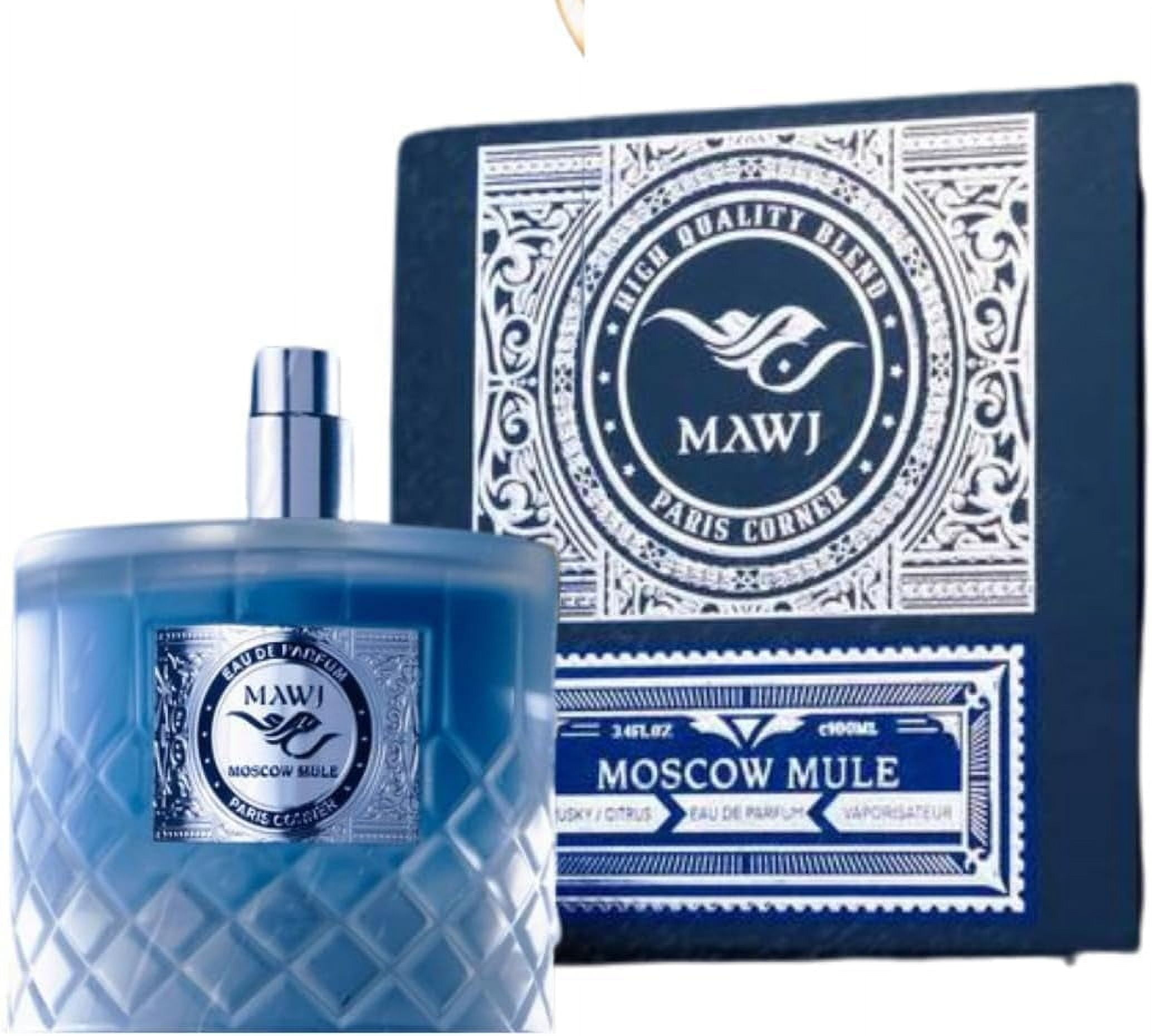 Paris Corner Mawj Moscow Mule, Unisex EDP, Citrus Bergamot, Musk