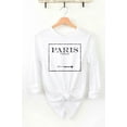 thumbnail image 1 of PARIS FRANCE LONG SLEEVE TEE, 1 of 3