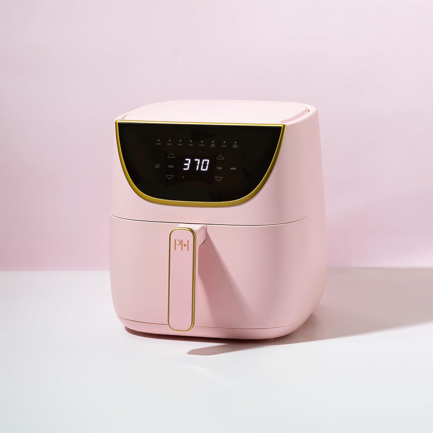 PARIS HILTON PINK AIR FRYER 6 LITER, 1700 WATTS, CONTROL METHOD TOUCH